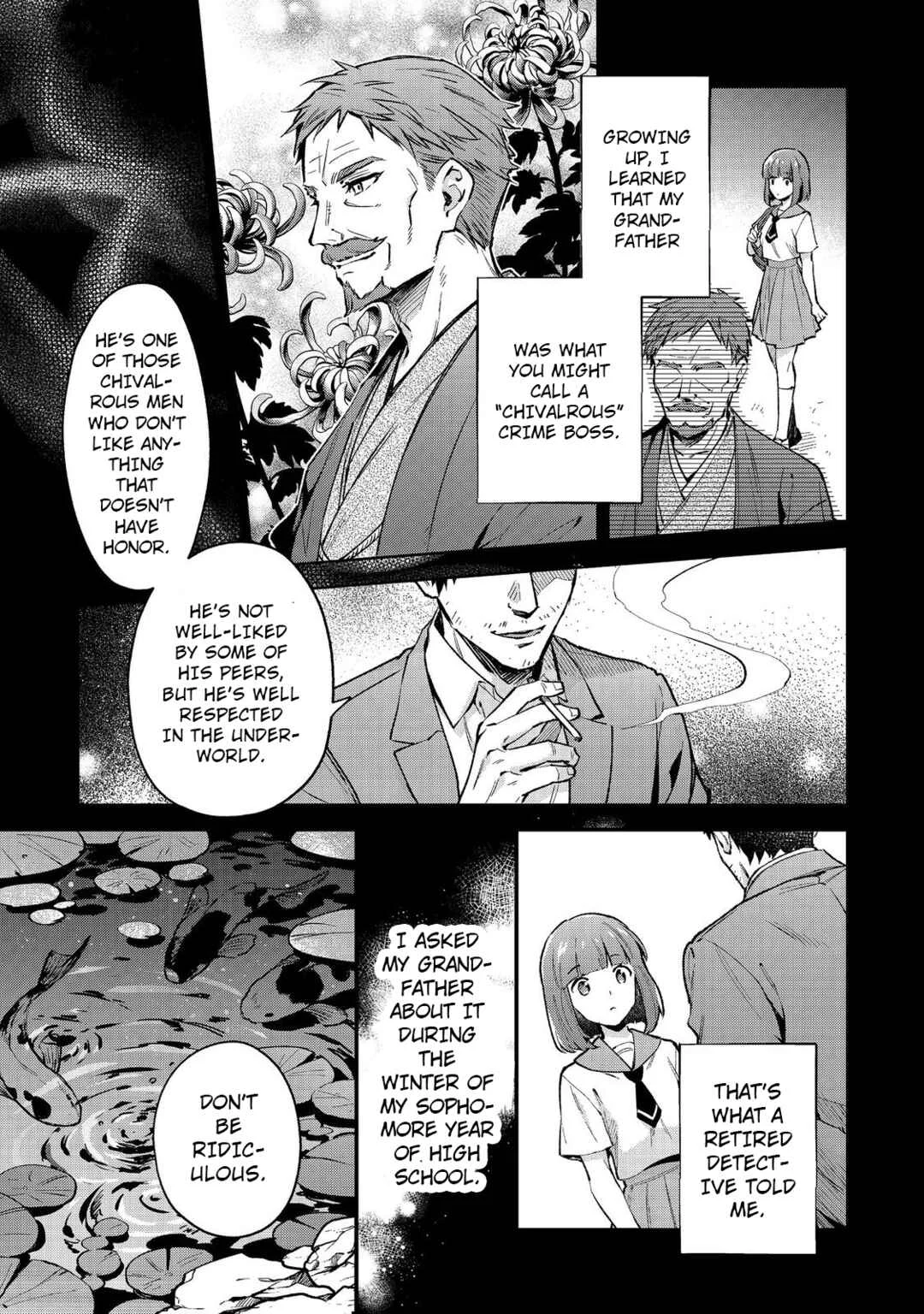 Akutou Ikka no Mana Musume, Tensei Saki mo Otome Game no Gokudou Reijou deshita ~Saijoukyuu Rank no Akuyaku-sama, Sono Dekiai wa Fuyou desu!~ Chapter 1 - Page 24