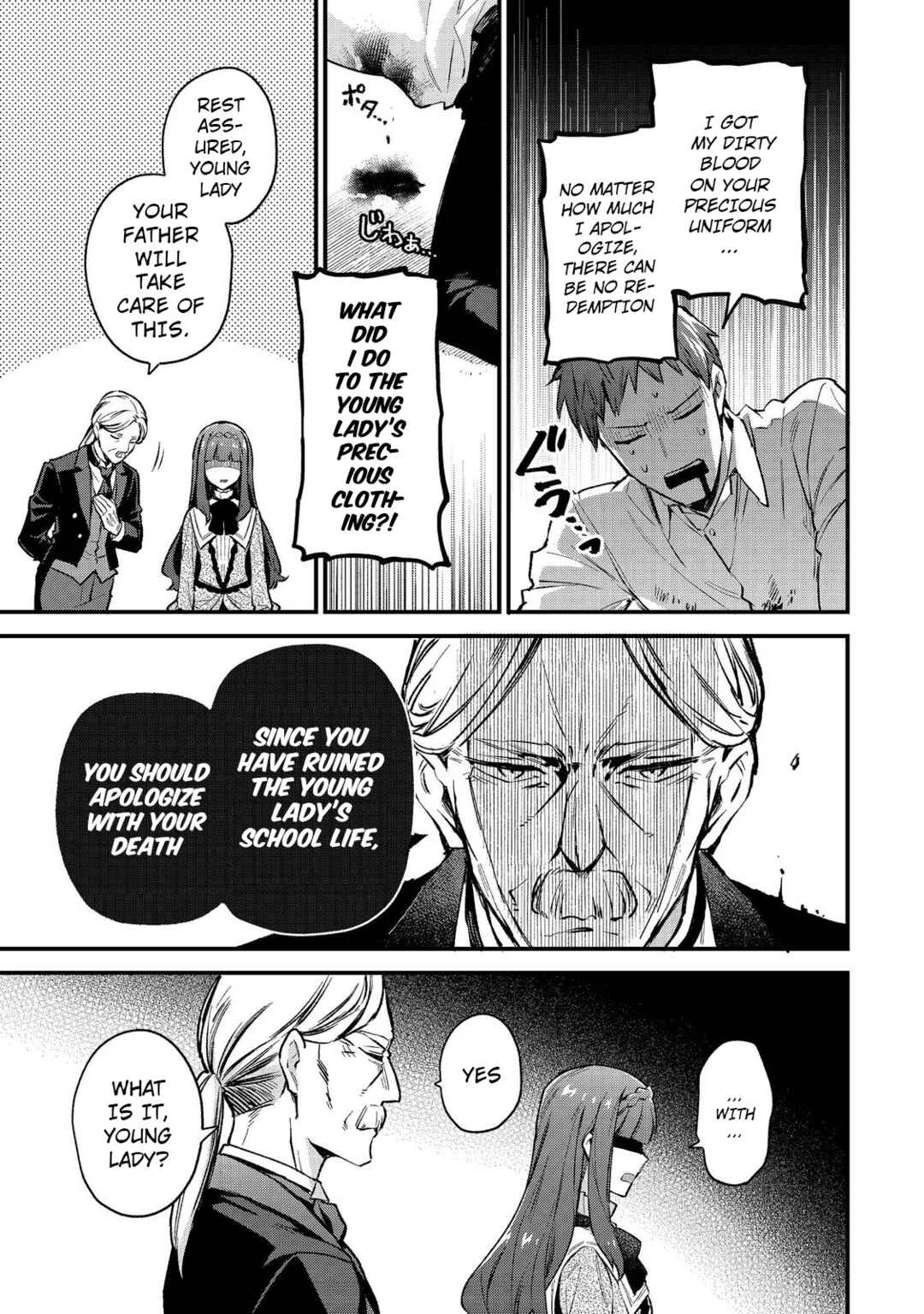 Akutou Ikka no Mana Musume, Tensei Saki mo Otome Game no Gokudou Reijou deshita ~Saijoukyuu Rank no Akuyaku-sama, Sono Dekiai wa Fuyou desu!~ Chapter 1 - Page 44