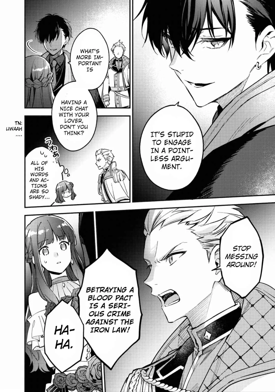 Akutou Ikka no Mana Musume, Tensei Saki mo Otome Game no Gokudou Reijou deshita ~Saijoukyuu Rank no Akuyaku-sama, Sono Dekiai wa Fuyou desu!~ Chapter 10 - Page 4
