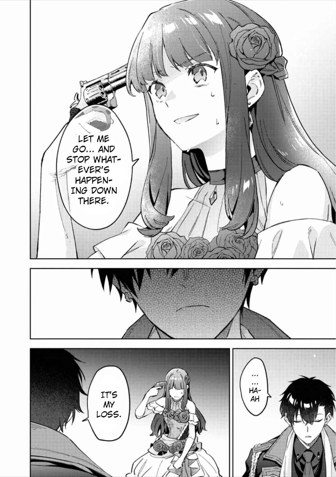 Akutou Ikka no Mana Musume, Tensei Saki mo Otome Game no Gokudou Reijou deshita ~Saijoukyuu Rank no Akuyaku-sama, Sono Dekiai wa Fuyou desu!~ Chapter 12 - Page 2