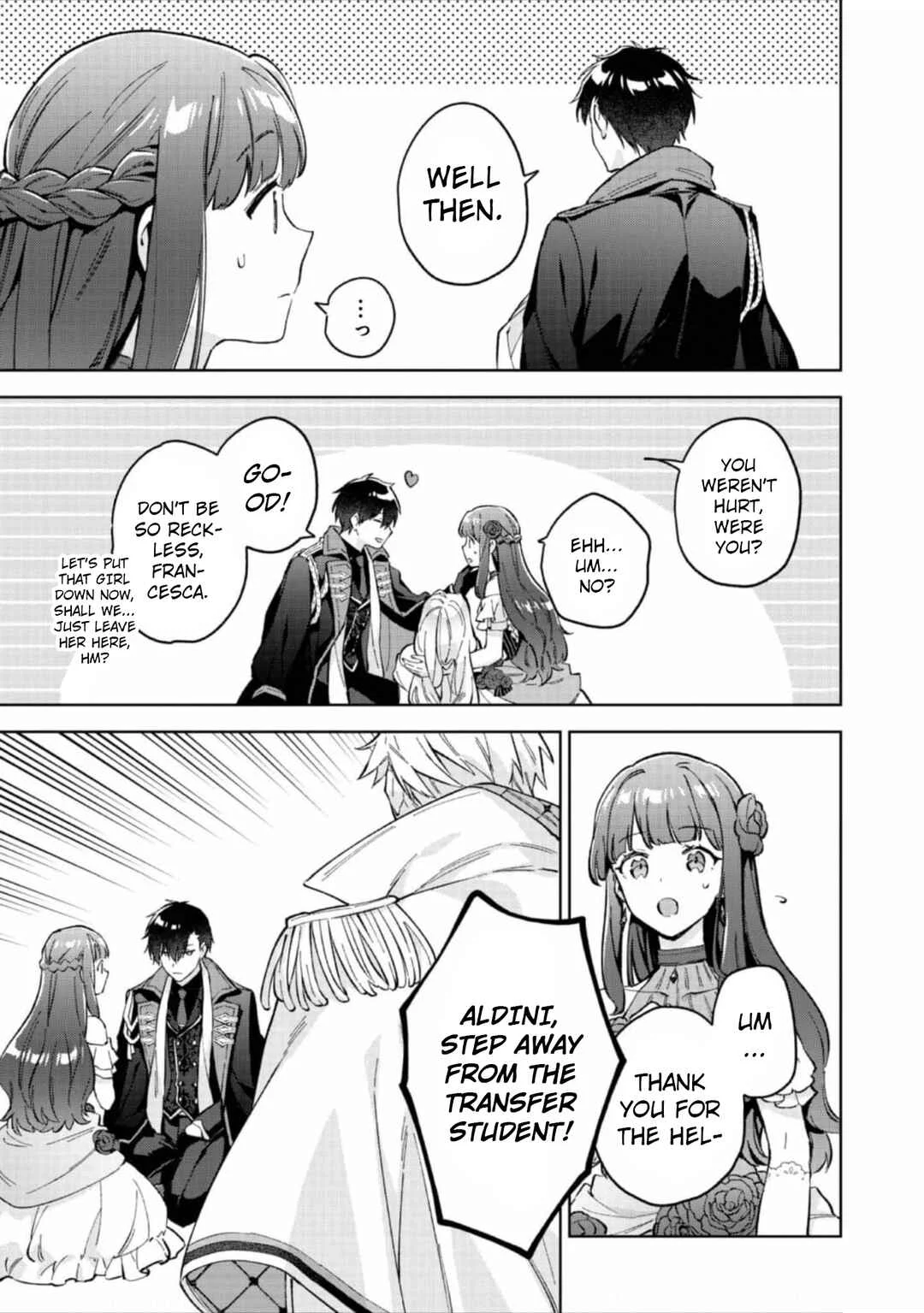 Akutou Ikka no Mana Musume, Tensei Saki mo Otome Game no Gokudou Reijou deshita ~Saijoukyuu Rank no Akuyaku-sama, Sono Dekiai wa Fuyou desu!~ Chapter 12 - Page 15
