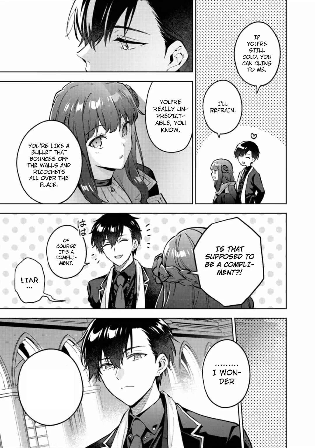 Akutou Ikka no Mana Musume, Tensei Saki mo Otome Game no Gokudou Reijou deshita ~Saijoukyuu Rank no Akuyaku-sama, Sono Dekiai wa Fuyou desu!~ Chapter 14 - Page 2