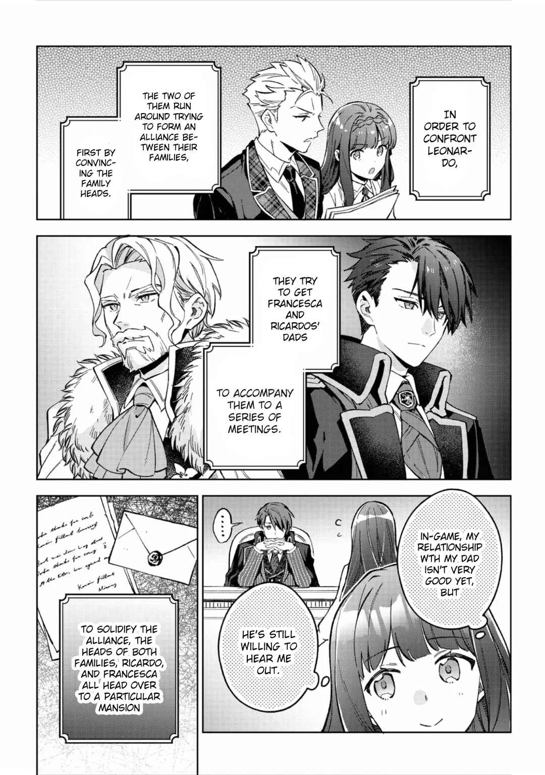 Akutou Ikka no Mana Musume, Tensei Saki mo Otome Game no Gokudou Reijou deshita ~Saijoukyuu Rank no Akuyaku-sama, Sono Dekiai wa Fuyou desu!~ Chapter 17 - Page 15