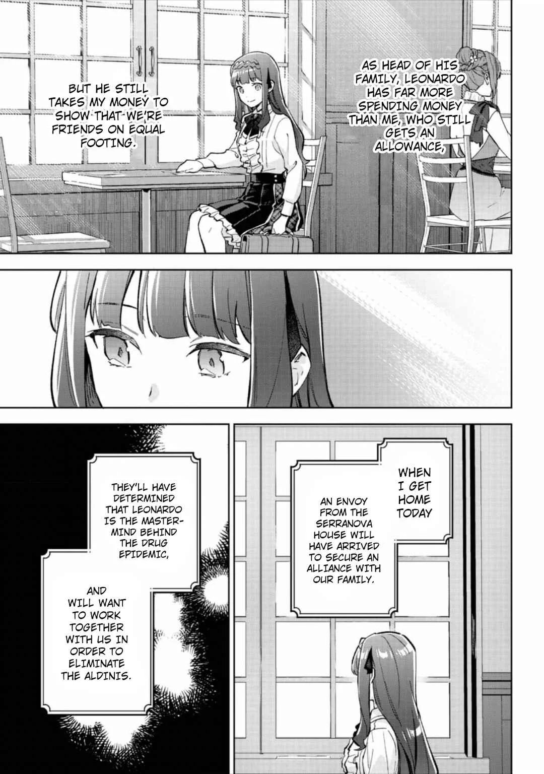 Akutou Ikka no Mana Musume, Tensei Saki mo Otome Game no Gokudou Reijou deshita ~Saijoukyuu Rank no Akuyaku-sama, Sono Dekiai wa Fuyou desu!~ Chapter 18 - Page 11