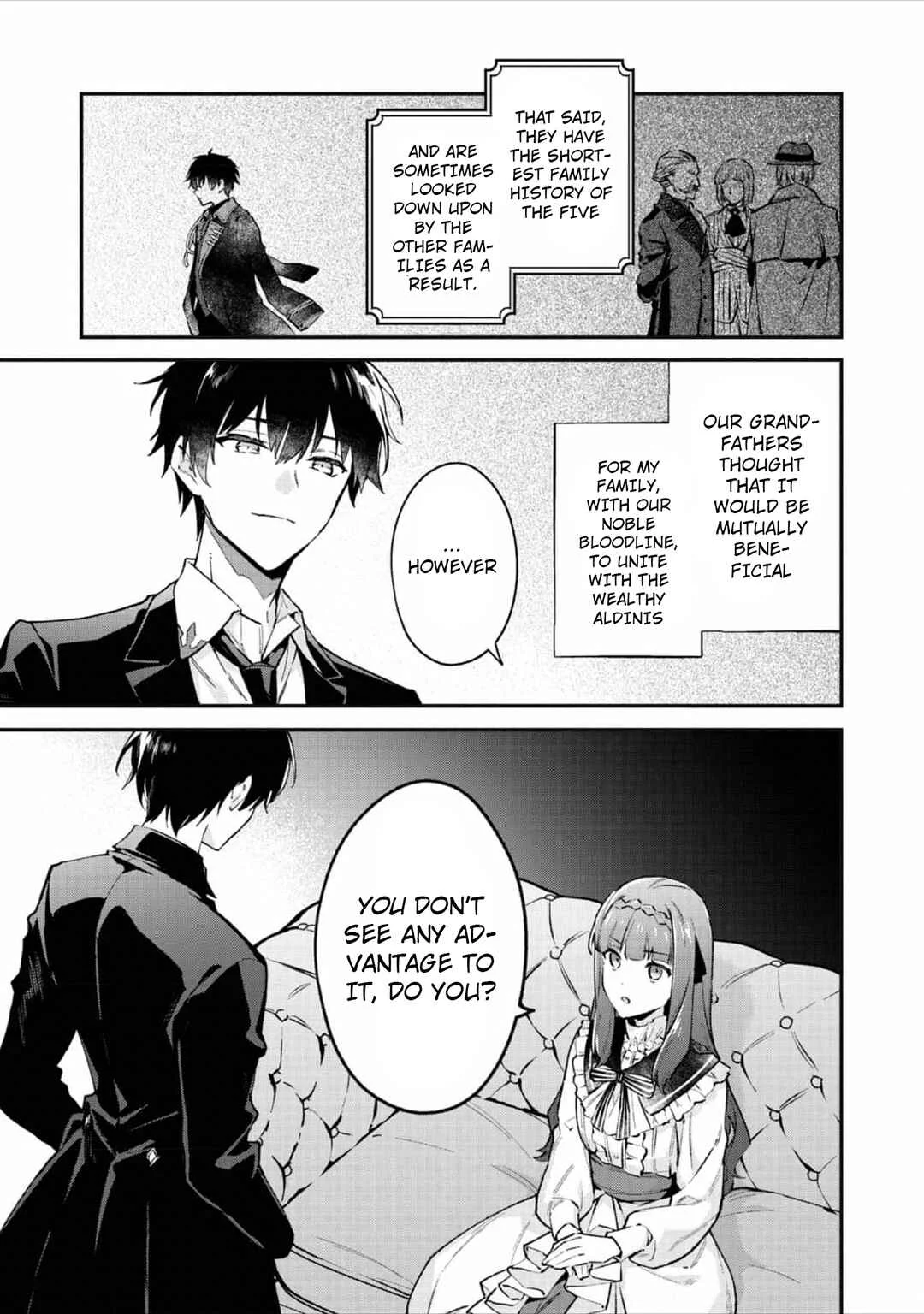 Akutou Ikka no Mana Musume, Tensei Saki mo Otome Game no Gokudou Reijou deshita ~Saijoukyuu Rank no Akuyaku-sama, Sono Dekiai wa Fuyou desu!~ Chapter 2 - Page 9