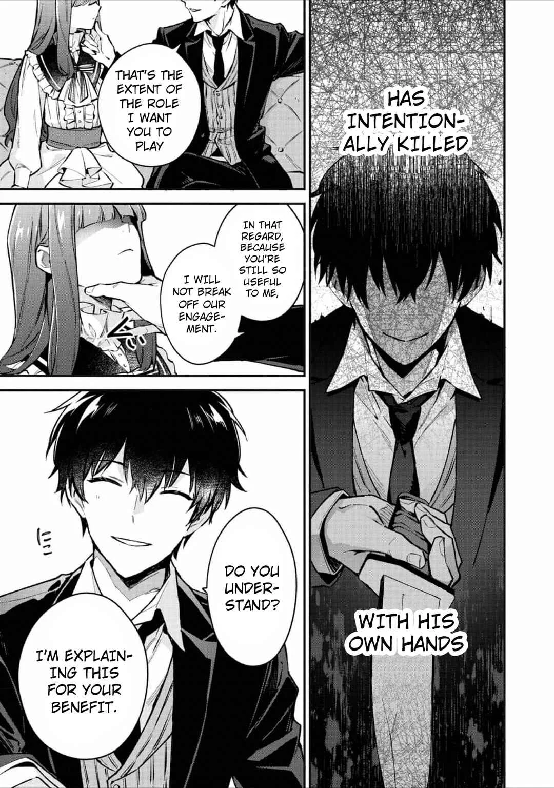 Akutou Ikka no Mana Musume, Tensei Saki mo Otome Game no Gokudou Reijou deshita ~Saijoukyuu Rank no Akuyaku-sama, Sono Dekiai wa Fuyou desu!~ Chapter 2 - Page 13