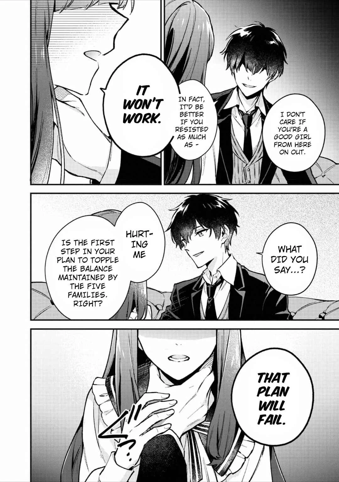 Akutou Ikka no Mana Musume, Tensei Saki mo Otome Game no Gokudou Reijou deshita ~Saijoukyuu Rank no Akuyaku-sama, Sono Dekiai wa Fuyou desu!~ Chapter 2 - Page 14