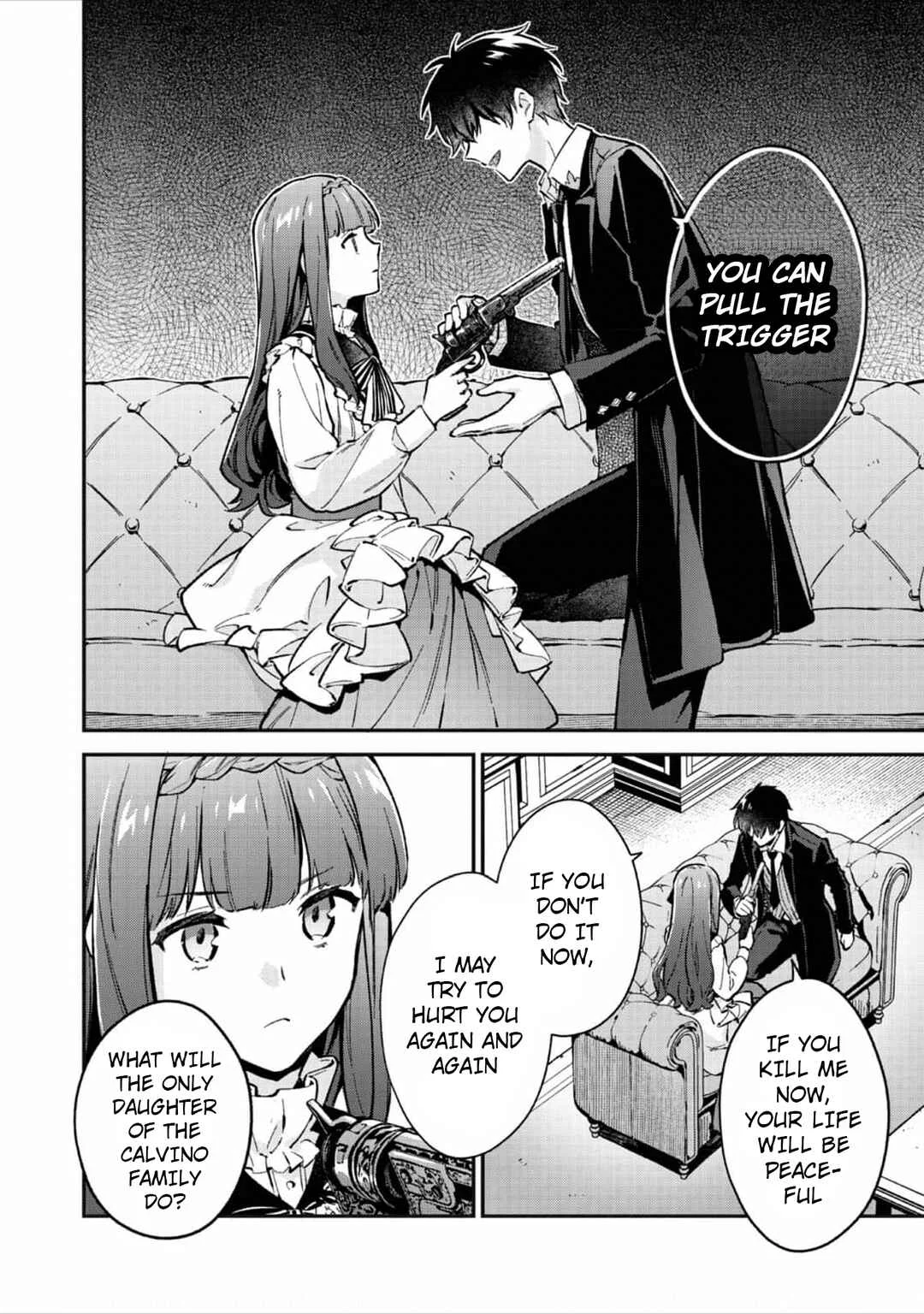 Akutou Ikka no Mana Musume, Tensei Saki mo Otome Game no Gokudou Reijou deshita ~Saijoukyuu Rank no Akuyaku-sama, Sono Dekiai wa Fuyou desu!~ Chapter 2 - Page 18