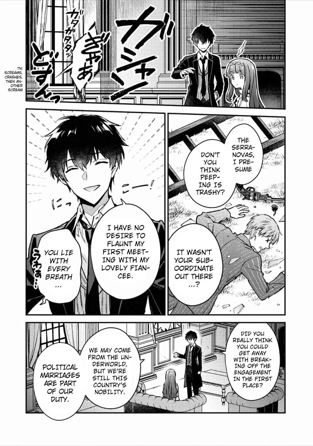 Akutou Ikka no Mana Musume, Tensei Saki mo Otome Game no Gokudou Reijou deshita ~Saijoukyuu Rank no Akuyaku-sama, Sono Dekiai wa Fuyou desu!~ Chapter 2 - Page 25