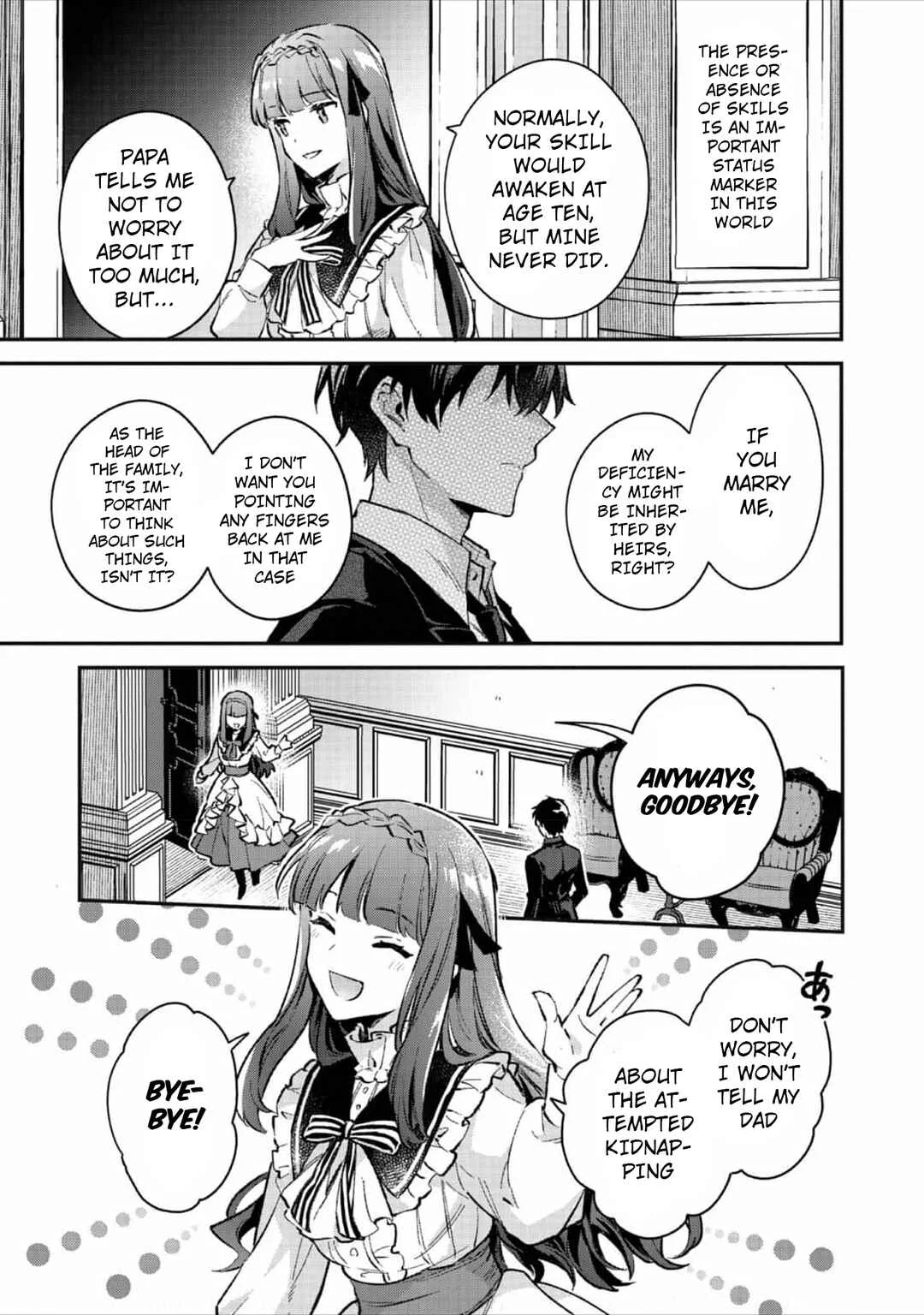 Akutou Ikka no Mana Musume, Tensei Saki mo Otome Game no Gokudou Reijou deshita ~Saijoukyuu Rank no Akuyaku-sama, Sono Dekiai wa Fuyou desu!~ Chapter 2 - Page 33
