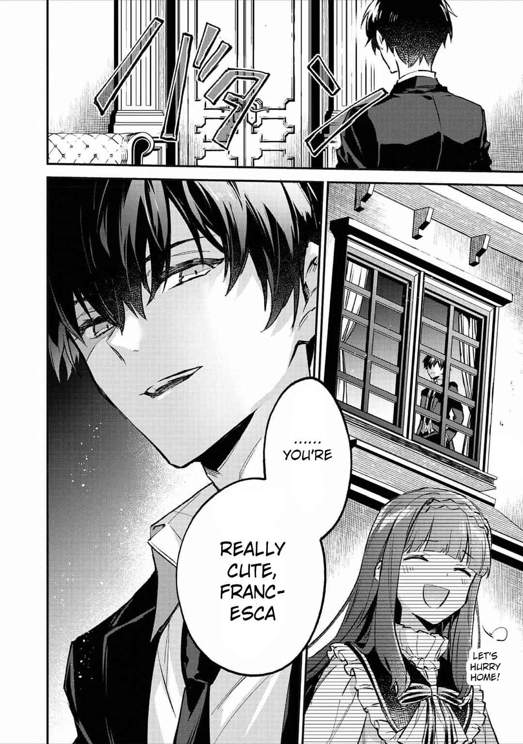 Akutou Ikka no Mana Musume, Tensei Saki mo Otome Game no Gokudou Reijou deshita ~Saijoukyuu Rank no Akuyaku-sama, Sono Dekiai wa Fuyou desu!~ Chapter 2 - Page 34