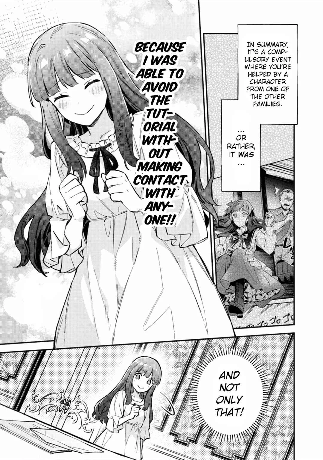 Akutou Ikka no Mana Musume, Tensei Saki mo Otome Game no Gokudou Reijou deshita ~Saijoukyuu Rank no Akuyaku-sama, Sono Dekiai wa Fuyou desu!~ Chapter 3 - Page 3