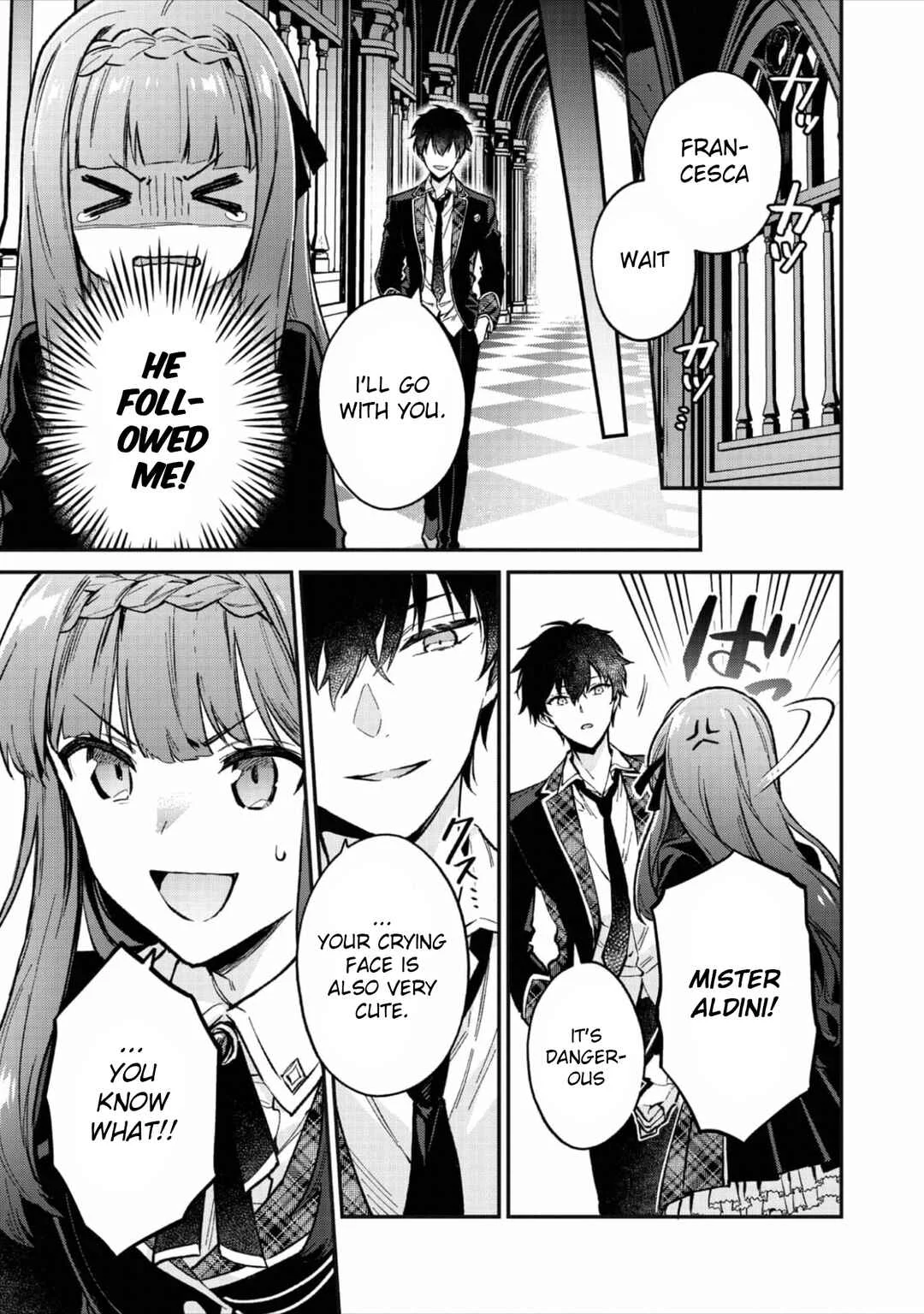 Akutou Ikka no Mana Musume, Tensei Saki mo Otome Game no Gokudou Reijou deshita ~Saijoukyuu Rank no Akuyaku-sama, Sono Dekiai wa Fuyou desu!~ Chapter 3 - Page 13