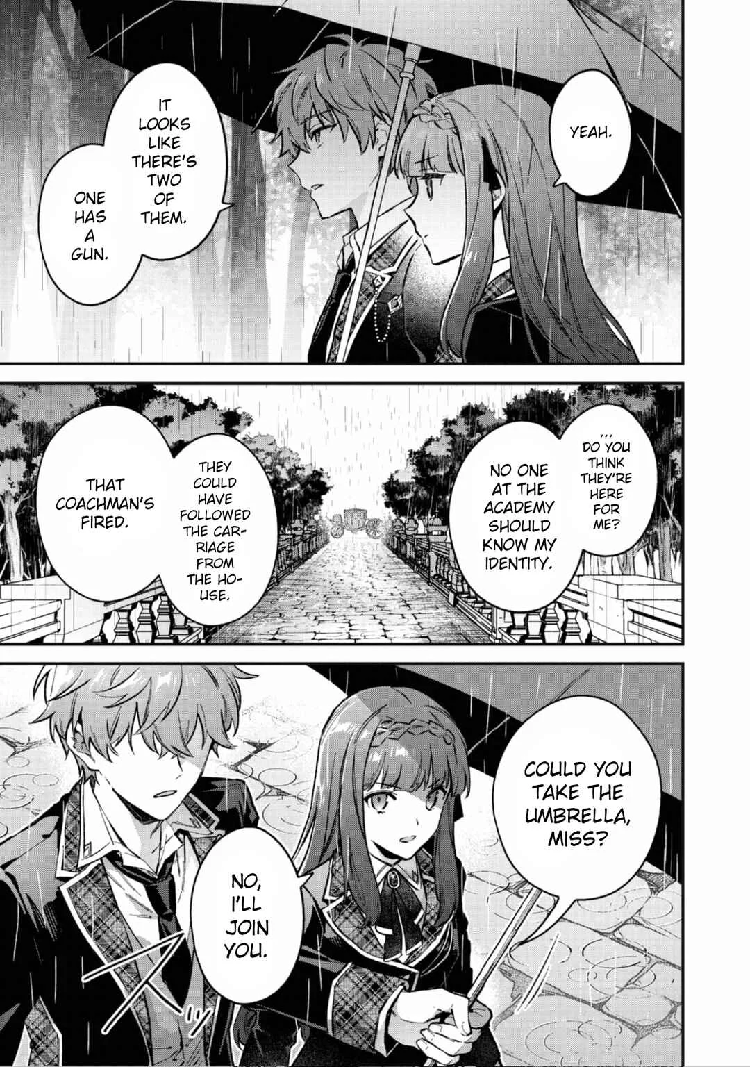 Akutou Ikka no Mana Musume, Tensei Saki mo Otome Game no Gokudou Reijou deshita ~Saijoukyuu Rank no Akuyaku-sama, Sono Dekiai wa Fuyou desu!~ Chapter 3 - Page 31