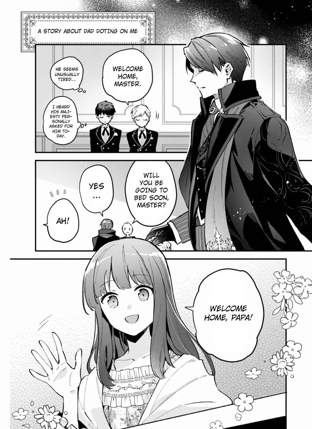 Akutou Ikka no Mana Musume, Tensei Saki mo Otome Game no Gokudou Reijou deshita ~Saijoukyuu Rank no Akuyaku-sama, Sono Dekiai wa Fuyou desu!~ Chapter 4.5: Extras - Page 1