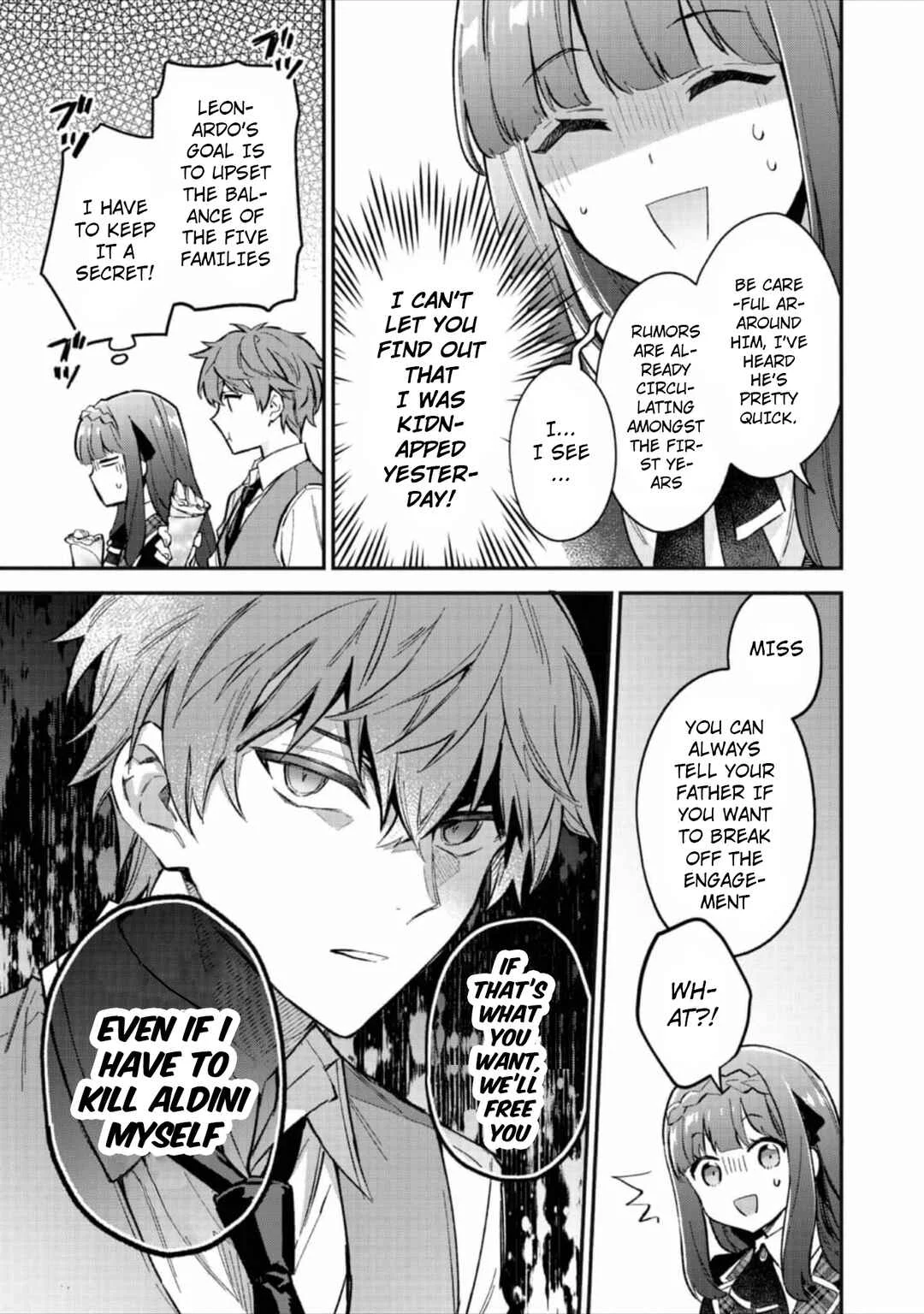 Akutou Ikka no Mana Musume, Tensei Saki mo Otome Game no Gokudou Reijou deshita ~Saijoukyuu Rank no Akuyaku-sama, Sono Dekiai wa Fuyou desu!~ Chapter 4 - Page 17