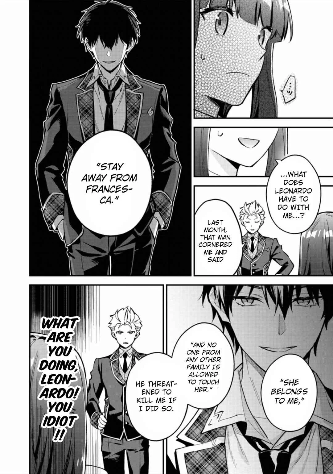 Akutou Ikka no Mana Musume, Tensei Saki mo Otome Game no Gokudou Reijou deshita ~Saijoukyuu Rank no Akuyaku-sama, Sono Dekiai wa Fuyou desu!~ Chapter 6 - Page 6
