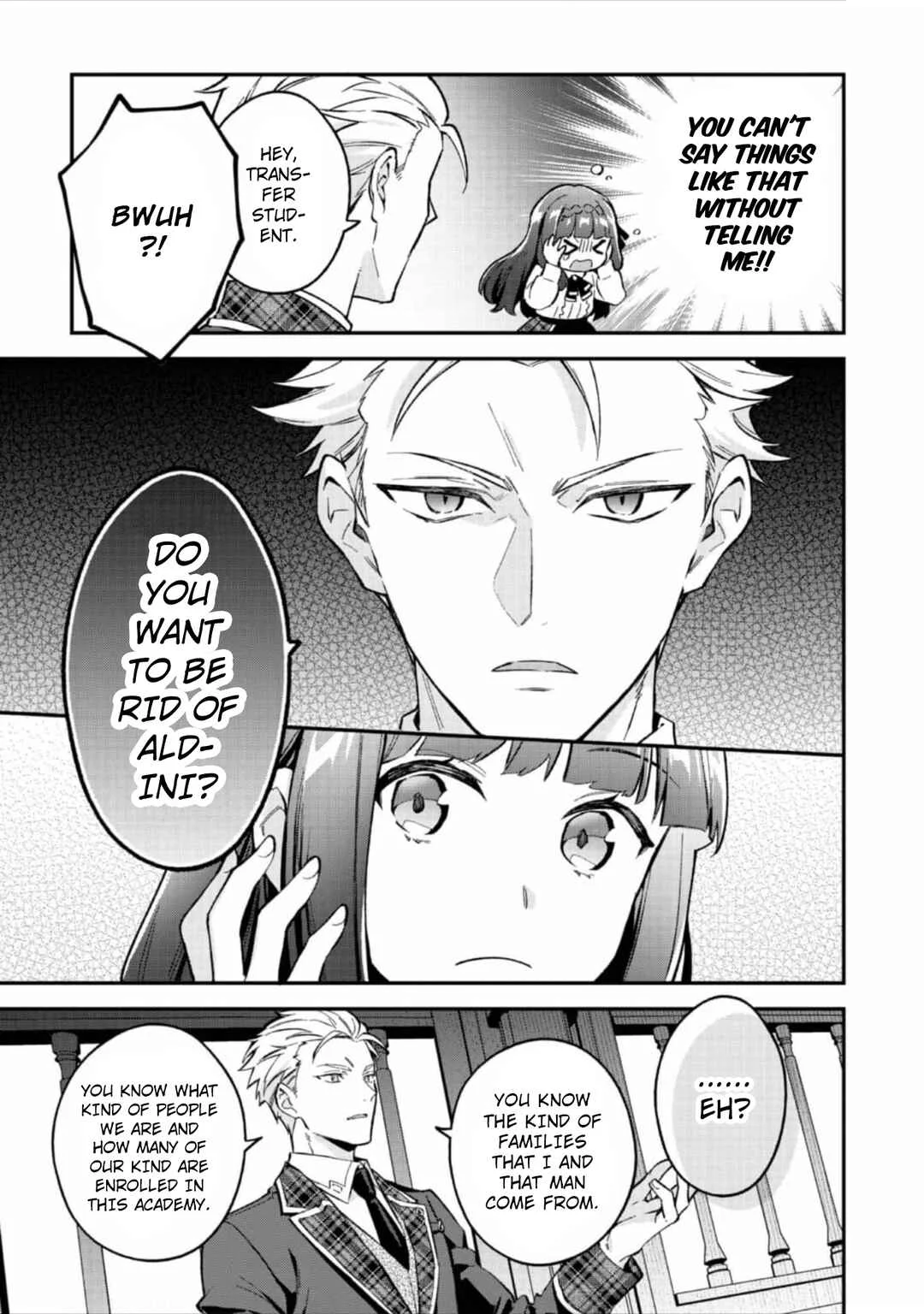 Akutou Ikka no Mana Musume, Tensei Saki mo Otome Game no Gokudou Reijou deshita ~Saijoukyuu Rank no Akuyaku-sama, Sono Dekiai wa Fuyou desu!~ Chapter 6 - Page 7