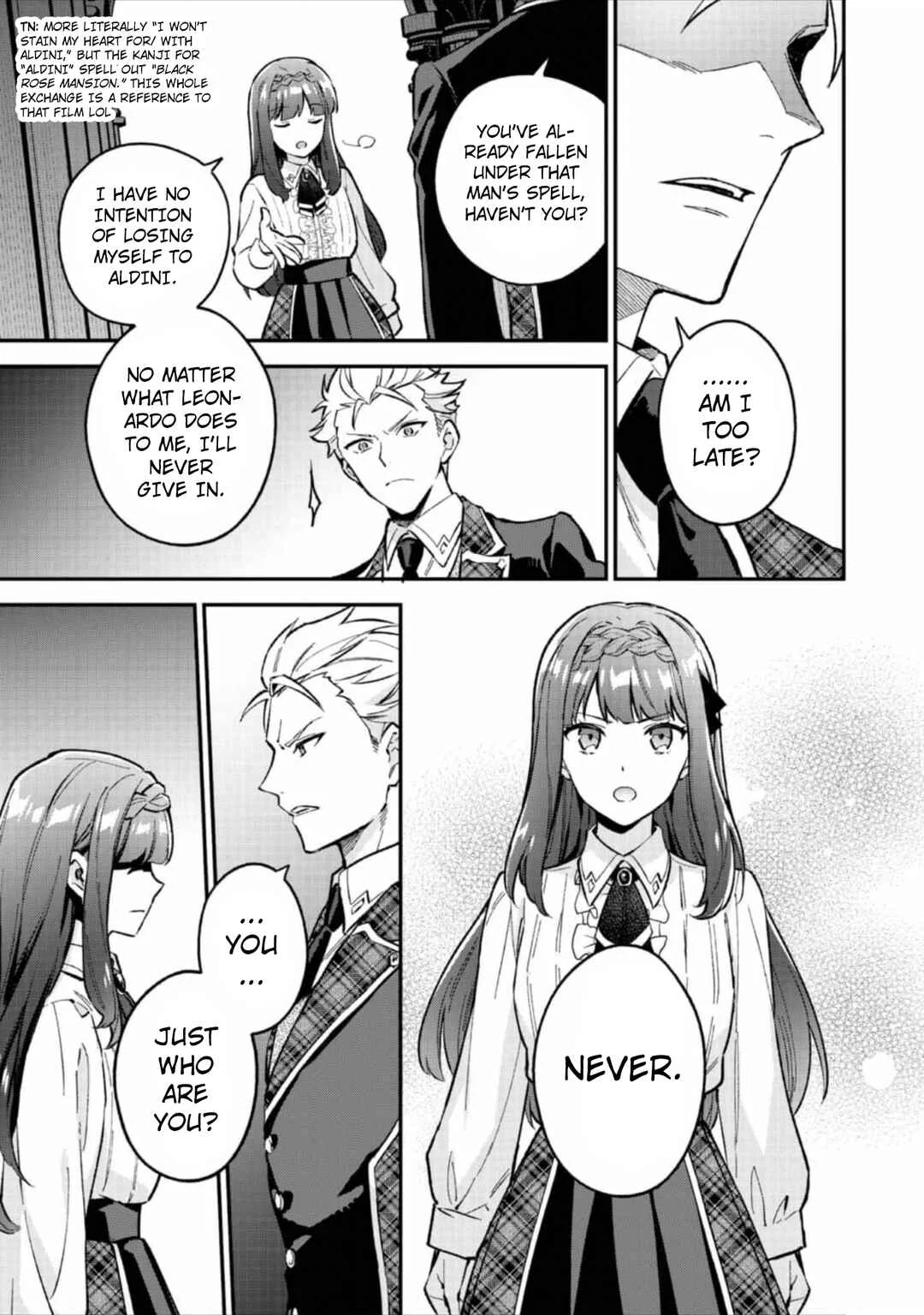 Akutou Ikka no Mana Musume, Tensei Saki mo Otome Game no Gokudou Reijou deshita ~Saijoukyuu Rank no Akuyaku-sama, Sono Dekiai wa Fuyou desu!~ Chapter 6 - Page 13