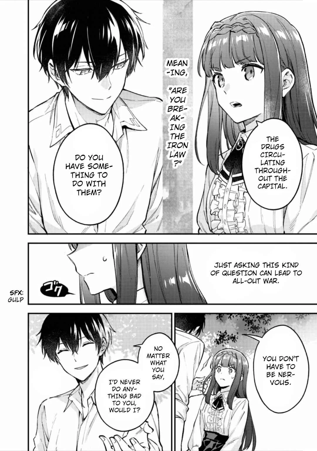 Akutou Ikka no Mana Musume, Tensei Saki mo Otome Game no Gokudou Reijou deshita ~Saijoukyuu Rank no Akuyaku-sama, Sono Dekiai wa Fuyou desu!~ Chapter 7 - Page 8