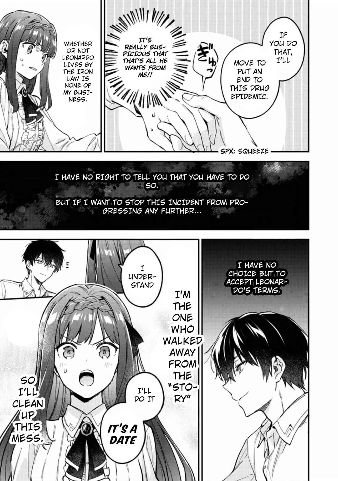 Akutou Ikka no Mana Musume, Tensei Saki mo Otome Game no Gokudou Reijou deshita ~Saijoukyuu Rank no Akuyaku-sama, Sono Dekiai wa Fuyou desu!~ Chapter 7 - Page 15