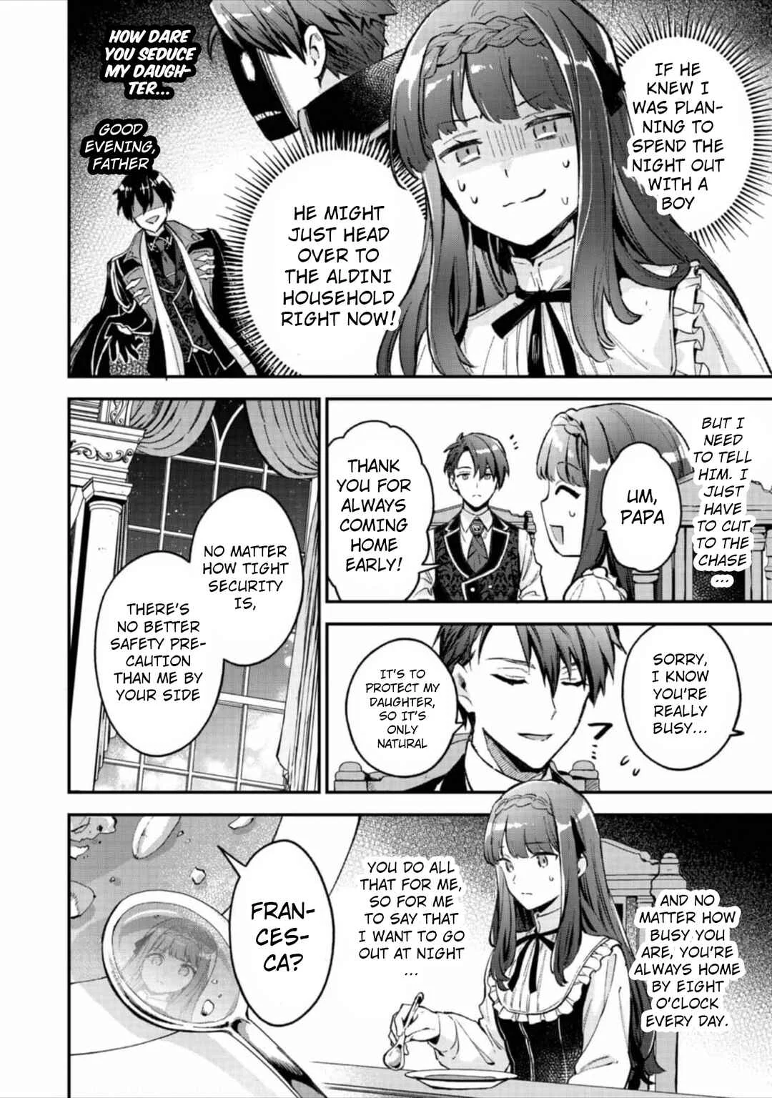Akutou Ikka no Mana Musume, Tensei Saki mo Otome Game no Gokudou Reijou deshita ~Saijoukyuu Rank no Akuyaku-sama, Sono Dekiai wa Fuyou desu!~ Chapter 7 - Page 20