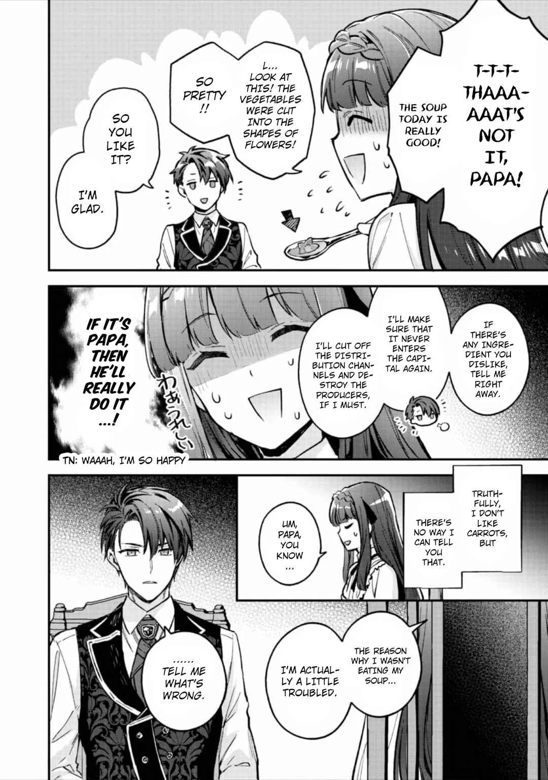 Akutou Ikka no Mana Musume, Tensei Saki mo Otome Game no Gokudou Reijou deshita ~Saijoukyuu Rank no Akuyaku-sama, Sono Dekiai wa Fuyou desu!~ Chapter 7 - Page 22
