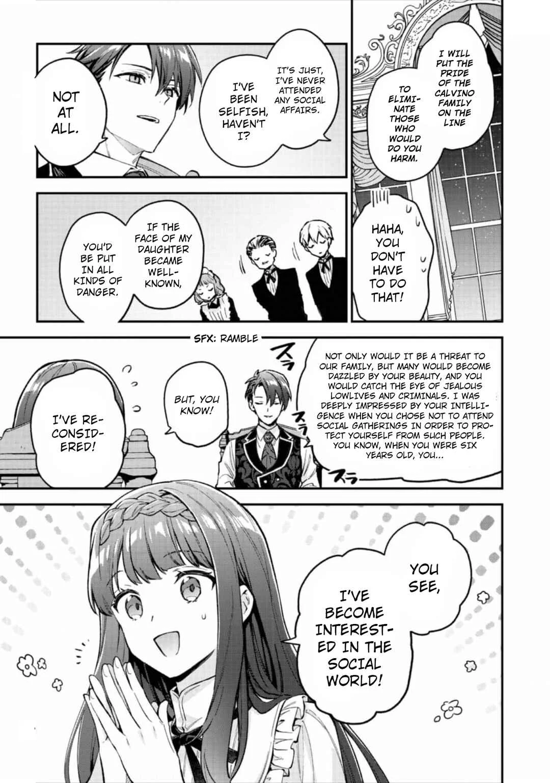 Akutou Ikka no Mana Musume, Tensei Saki mo Otome Game no Gokudou Reijou deshita ~Saijoukyuu Rank no Akuyaku-sama, Sono Dekiai wa Fuyou desu!~ Chapter 7 - Page 23