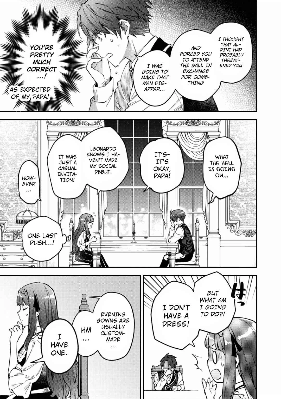Akutou Ikka no Mana Musume, Tensei Saki mo Otome Game no Gokudou Reijou deshita ~Saijoukyuu Rank no Akuyaku-sama, Sono Dekiai wa Fuyou desu!~ Chapter 7 - Page 29