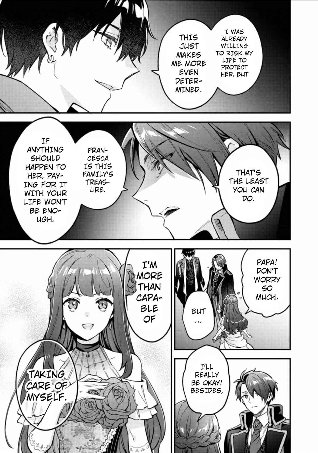 Akutou Ikka no Mana Musume, Tensei Saki mo Otome Game no Gokudou Reijou deshita ~Saijoukyuu Rank no Akuyaku-sama, Sono Dekiai wa Fuyou desu!~ Chapter 8 - Page 5