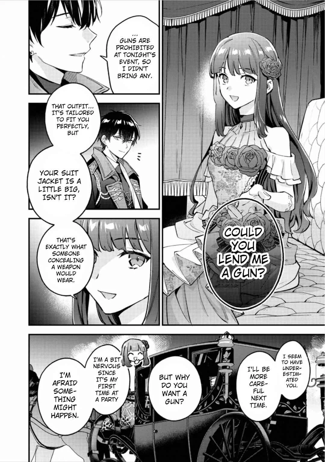 Akutou Ikka no Mana Musume, Tensei Saki mo Otome Game no Gokudou Reijou deshita ~Saijoukyuu Rank no Akuyaku-sama, Sono Dekiai wa Fuyou desu!~ Chapter 8 - Page 14