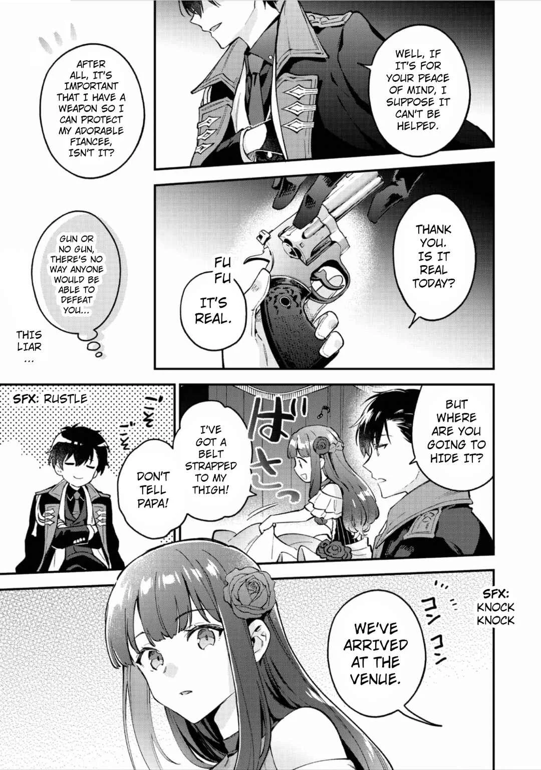 Akutou Ikka no Mana Musume, Tensei Saki mo Otome Game no Gokudou Reijou deshita ~Saijoukyuu Rank no Akuyaku-sama, Sono Dekiai wa Fuyou desu!~ Chapter 8 - Page 15