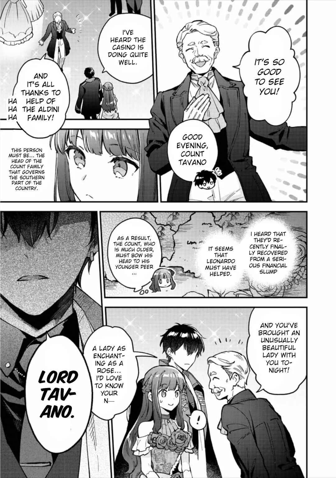 Akutou Ikka no Mana Musume, Tensei Saki mo Otome Game no Gokudou Reijou deshita ~Saijoukyuu Rank no Akuyaku-sama, Sono Dekiai wa Fuyou desu!~ Chapter 9 - Page 2