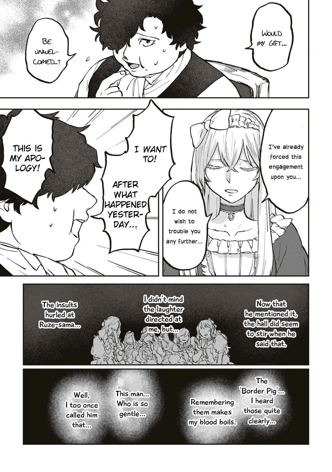 Akuyaku Reijou desu ga, Shiawase ni Natte Misemasu wa! - Anthology Comic Chapter 4: The Frontier Swine Idolizes The Fairy Princess - Page 24