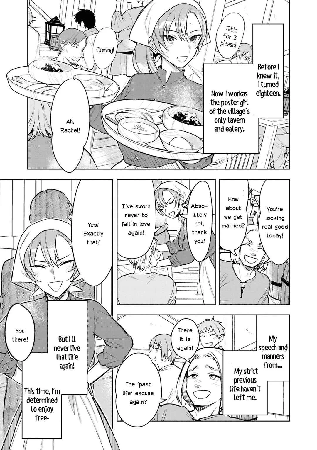Akuyaku Reijou desu ga, Shiawase ni Natte Misemasu wa! - Anthology Comic Chapter 5: The Reincarnated Former Villainess Was Enjoying Her Life as a Village Girl, but Ended Up Marrying the White Pig Prince - Page 8