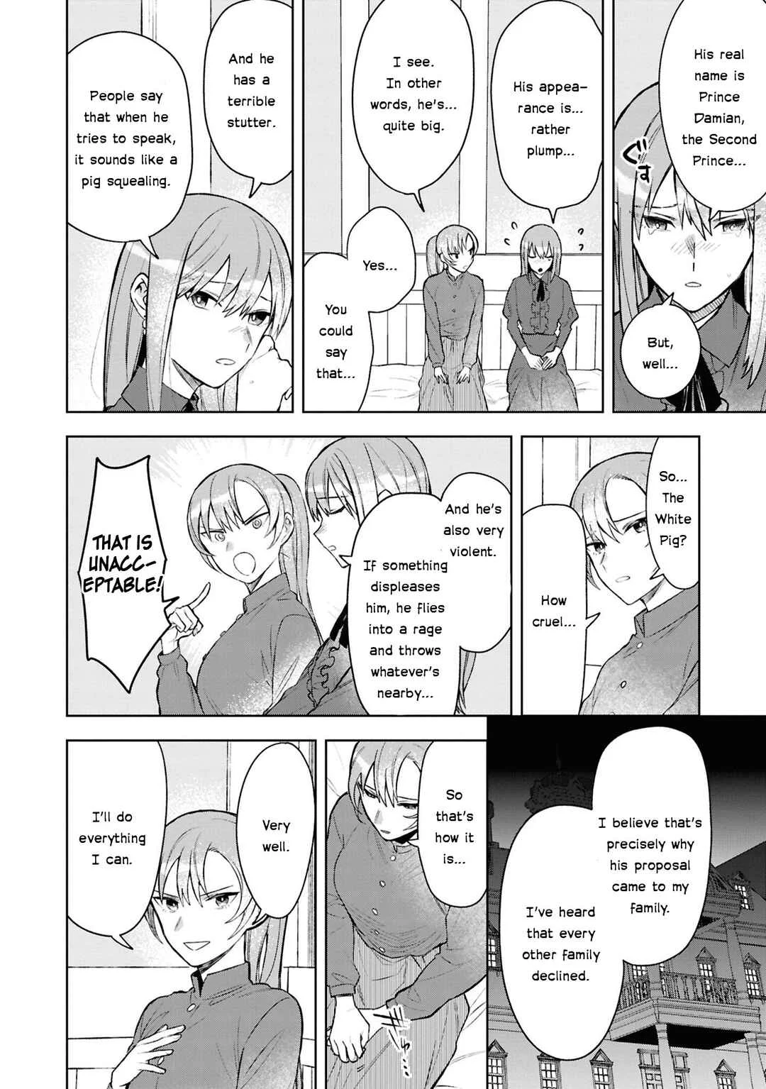 Akuyaku Reijou desu ga, Shiawase ni Natte Misemasu wa! - Anthology Comic Chapter 5: The Reincarnated Former Villainess Was Enjoying Her Life as a Village Girl, but Ended Up Marrying the White Pig Prince - Page 15