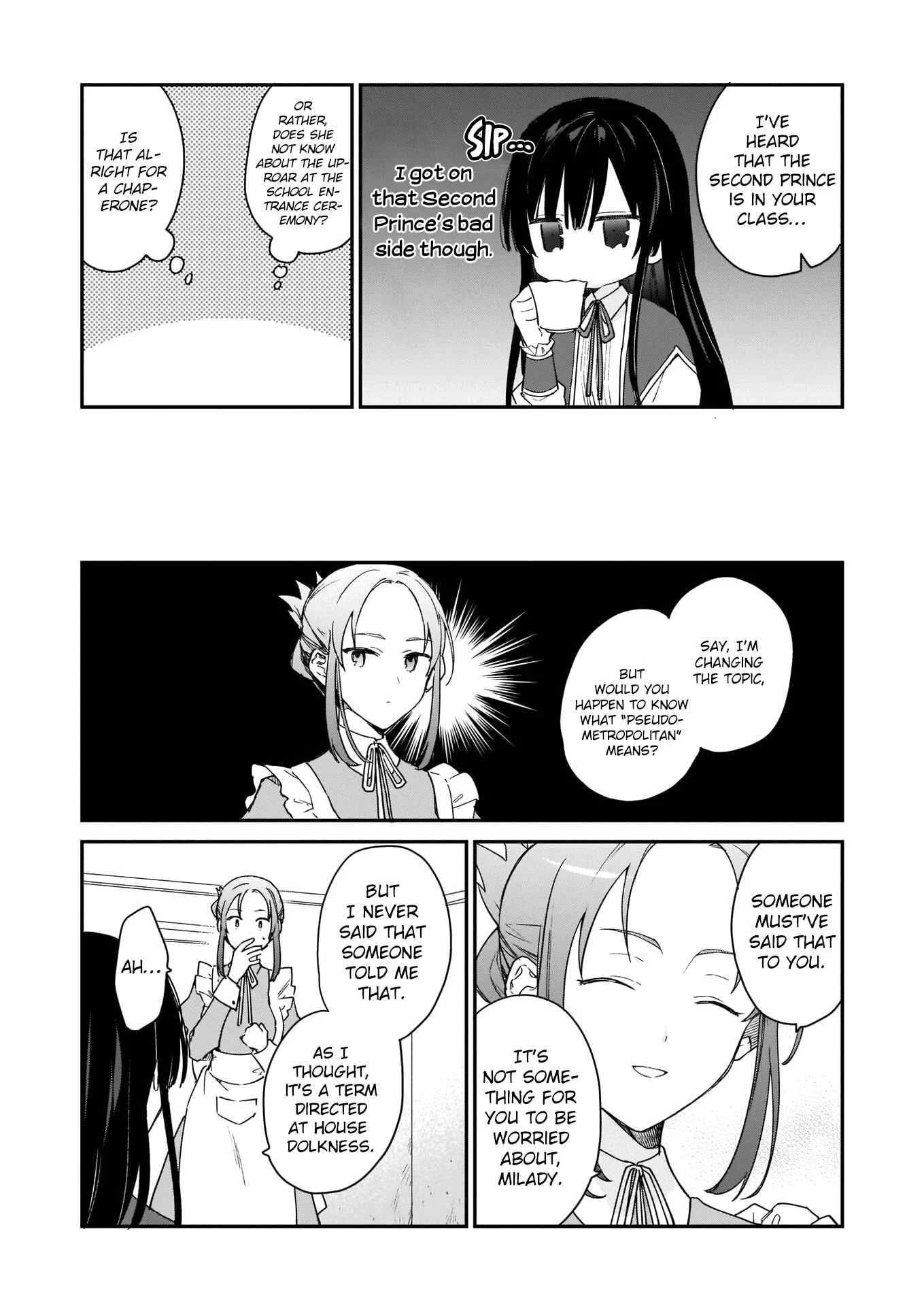 Akuyaku Reijou Level 99 ~Watashi wa Ura Boss desuga Maou de wa Arimasen~ Chapter 1 - Page 9
