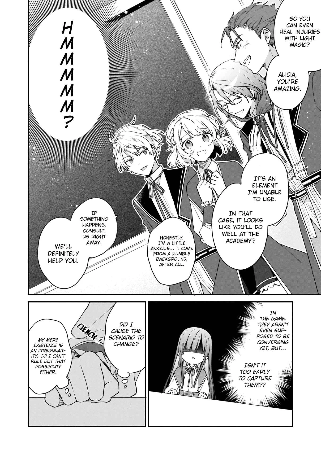 Akuyaku Reijou Level 99 ~Watashi wa Ura Boss desuga Maou de wa Arimasen~ Chapter 1 - Page 12