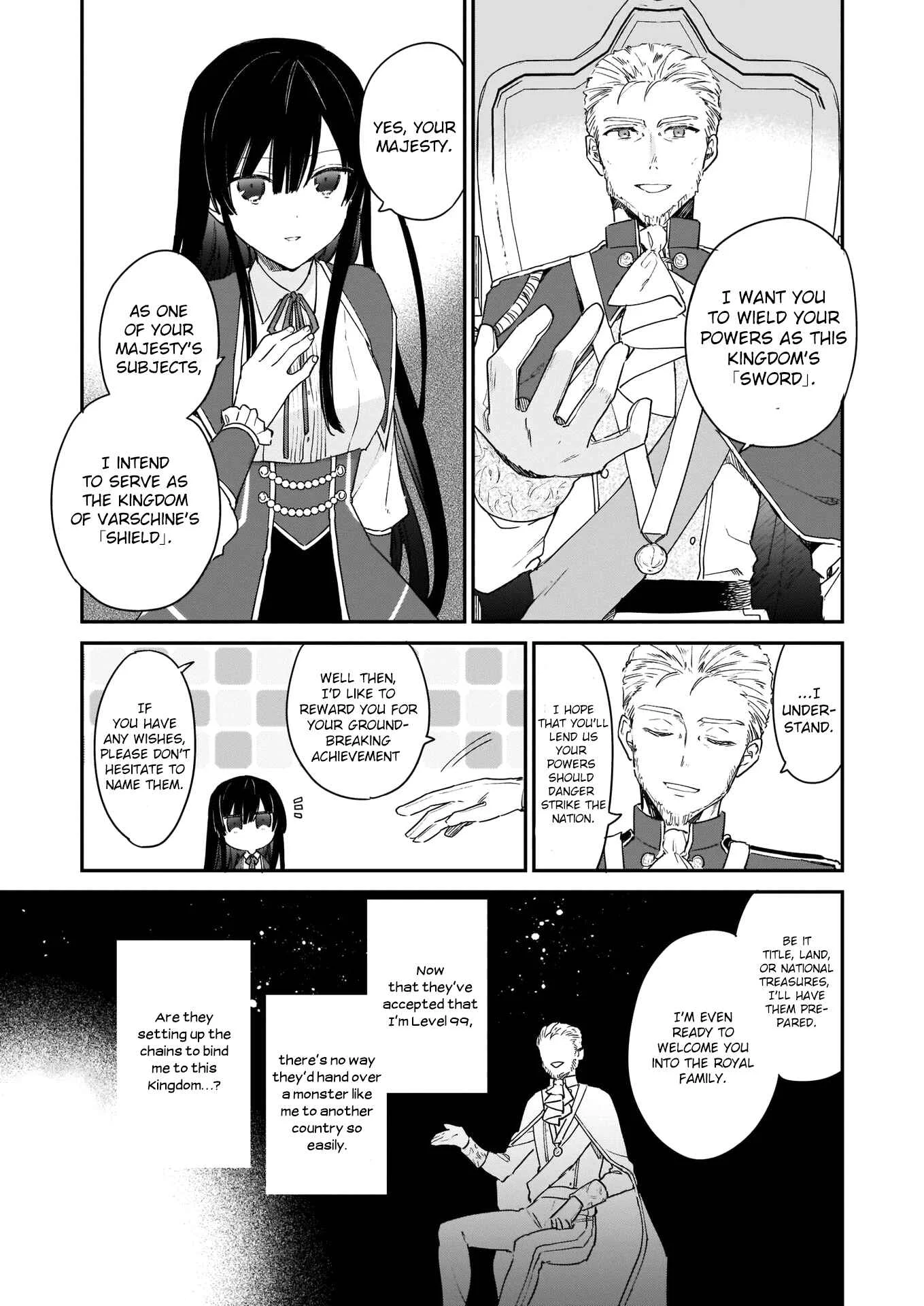 Akuyaku Reijou Level 99 ~Watashi wa Ura Boss desuga Maou de wa Arimasen~ Chapter 2 - Page 13