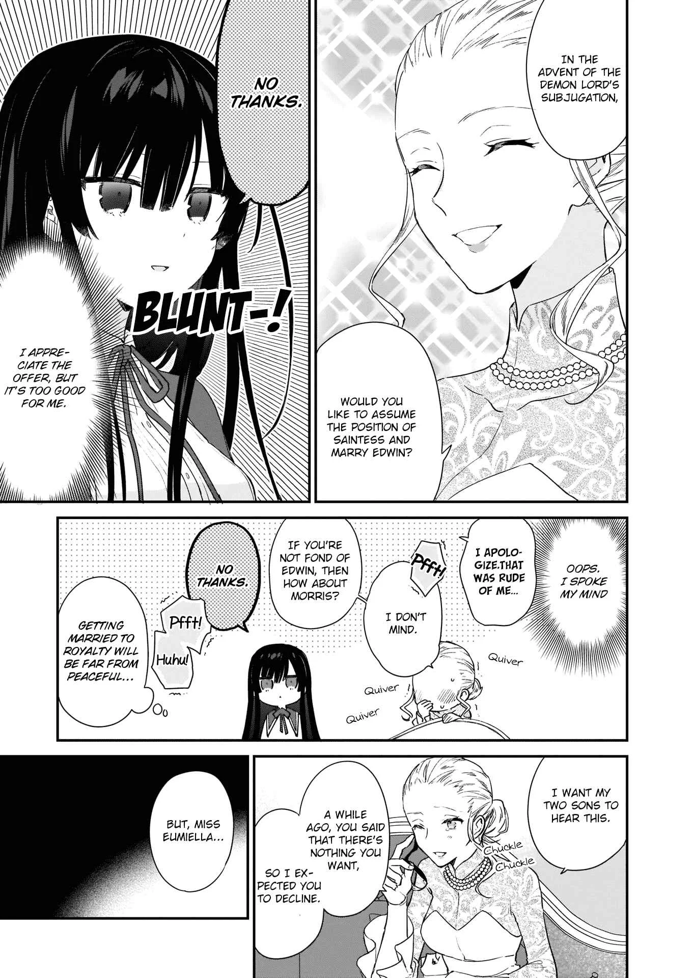 Akuyaku Reijou Level 99 ~Watashi wa Ura Boss desuga Maou de wa Arimasen~ Chapter 3 - Page 9
