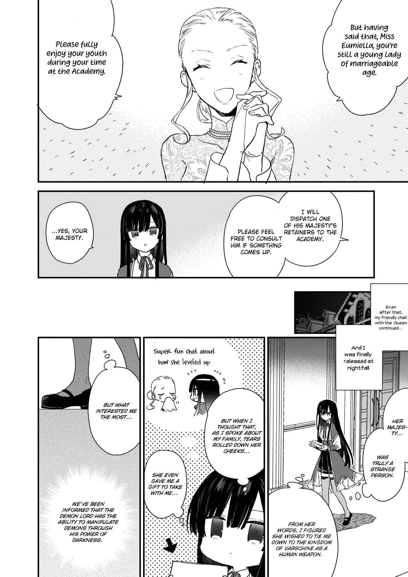 Akuyaku Reijou Level 99 ~Watashi wa Ura Boss desuga Maou de wa Arimasen~ Chapter 3 - Page 14