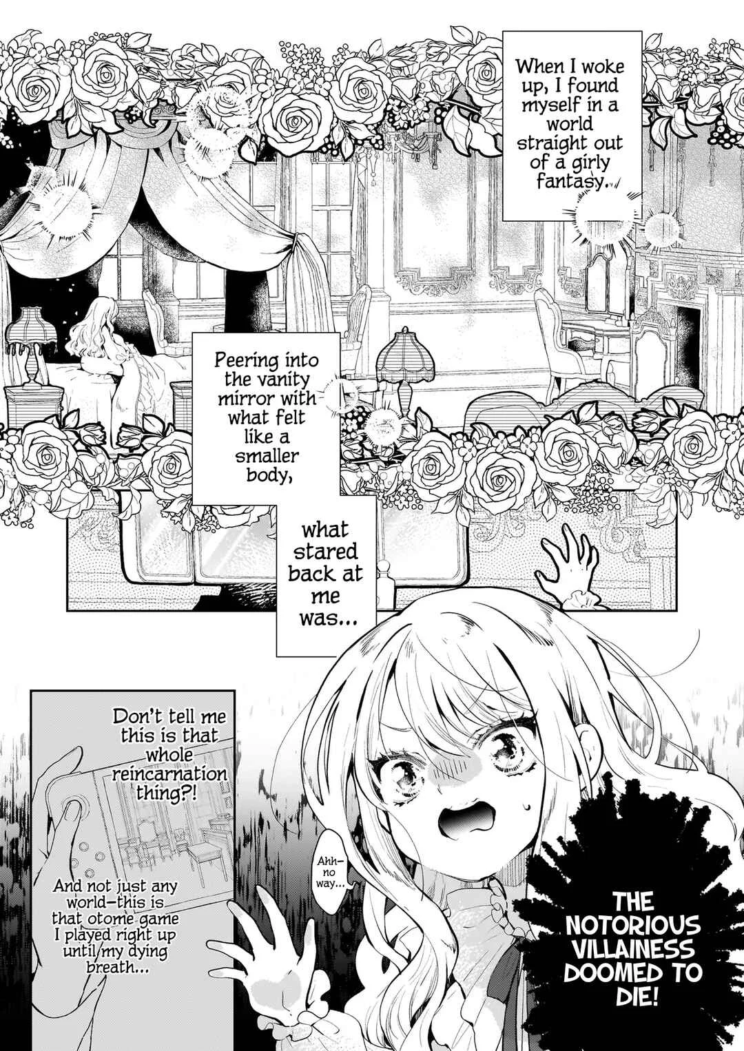 Akuyaku Reijou ni Nanka Narimasen. Watashi wa "Futsu" no Koushaku Reijou desu! ~New Route!~ Chapter 1 - Page 2