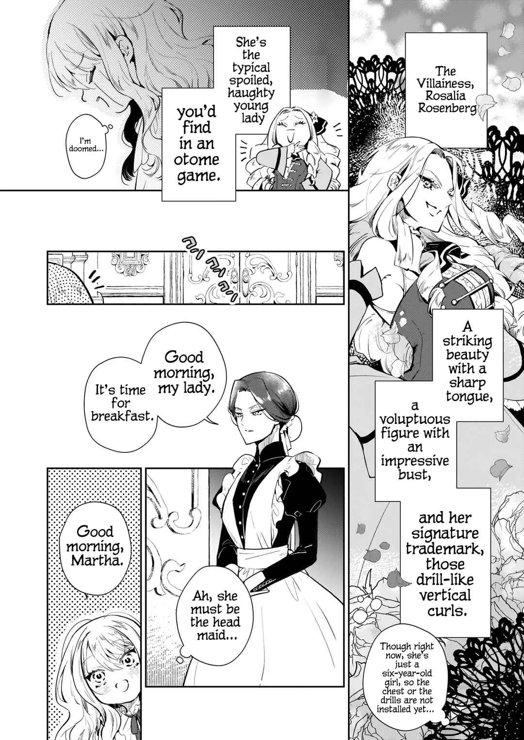 Akuyaku Reijou ni Nanka Narimasen. Watashi wa "Futsu" no Koushaku Reijou desu! ~New Route!~ Chapter 1 - Page 3