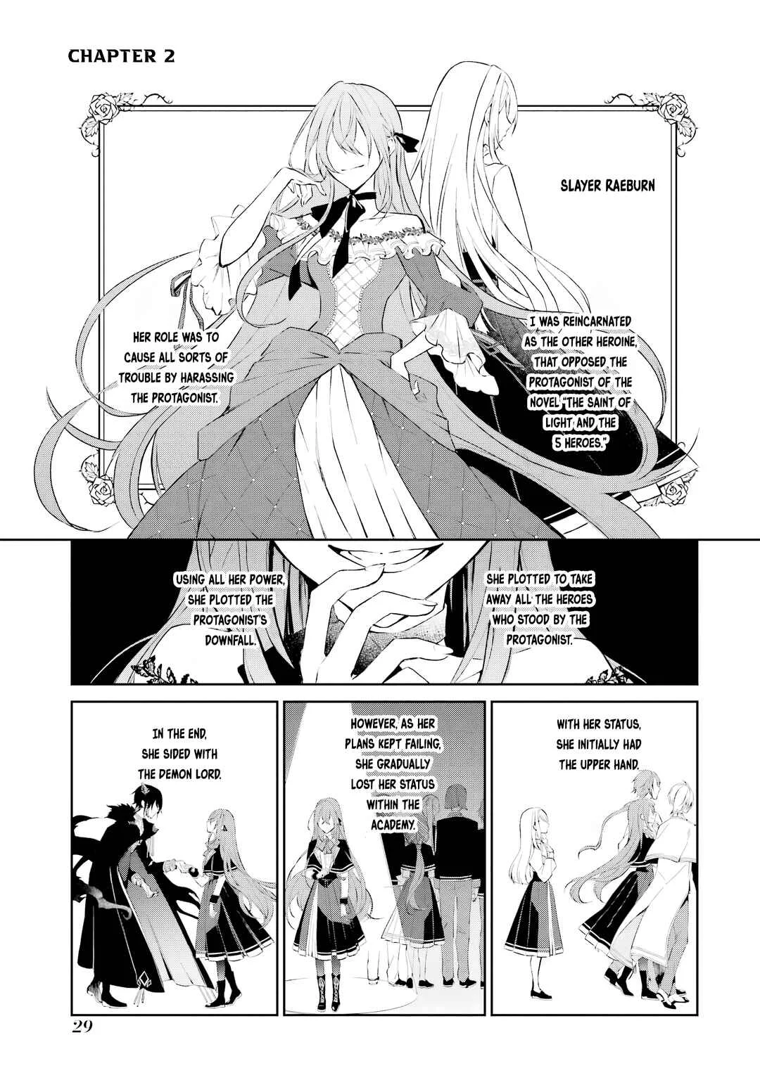 Akuyaku Reijou ni Tensei Shita Inaka Musume ga Bad End Kaihi ni Idomu Hanashi: Shinitakunai node Last Boss yori Tsuyoku Nattemita Chapter 2 - Page 2