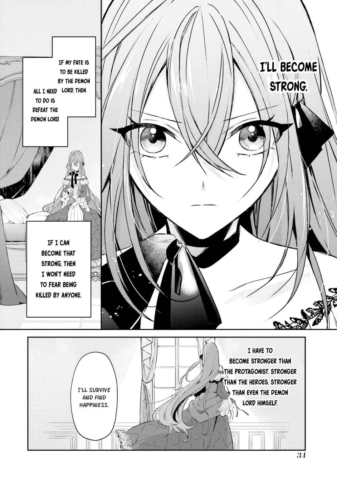 Akuyaku Reijou ni Tensei Shita Inaka Musume ga Bad End Kaihi ni Idomu Hanashi: Shinitakunai node Last Boss yori Tsuyoku Nattemita Chapter 2 - Page 7