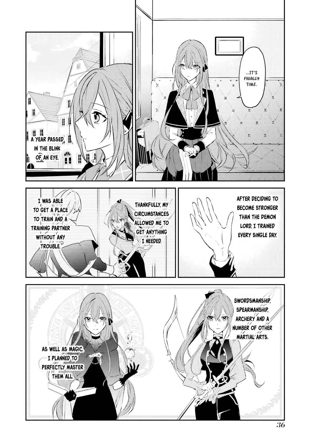 Akuyaku Reijou ni Tensei Shita Inaka Musume ga Bad End Kaihi ni Idomu Hanashi: Shinitakunai node Last Boss yori Tsuyoku Nattemita Chapter 2 - Page 9