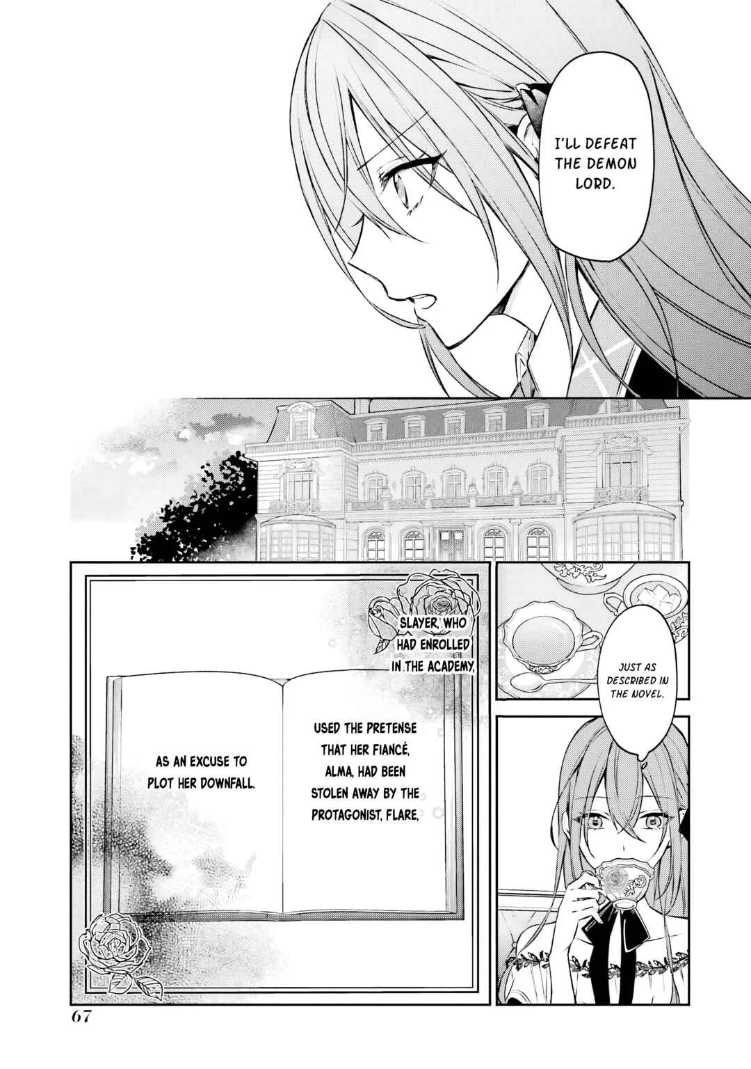 Akuyaku Reijou ni Tensei Shita Inaka Musume ga Bad End Kaihi ni Idomu Hanashi: Shinitakunai node Last Boss yori Tsuyoku Nattemita Chapter 3 - Page 8