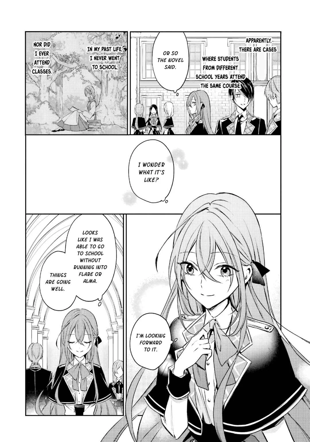 Akuyaku Reijou ni Tensei Shita Inaka Musume ga Bad End Kaihi ni Idomu Hanashi: Shinitakunai node Last Boss yori Tsuyoku Nattemita Chapter 3 - Page 17
