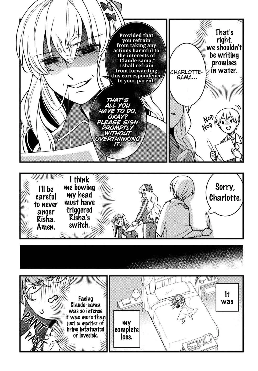 Akuyaku Reijou no Dere wa Ore Dake ni Barete Iru Chapter 2: The Elegant Catfight - Page 38