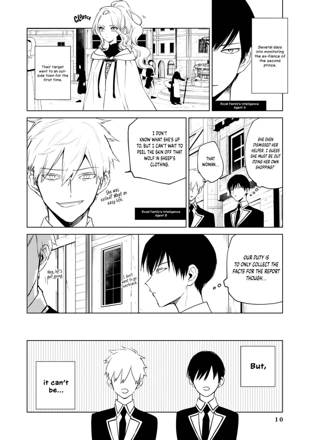 Akuyaku Reijou no Naka no Hito Chapter 4: Maiden of Salvation - Page 10